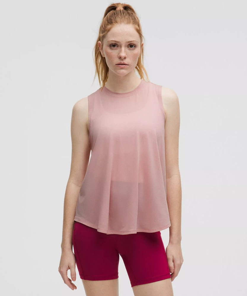 Lightweight Split-Back Training Tank Top | Women's Sleeveless & Tops