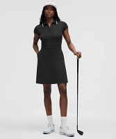 Pique Short-Sleeve Golf Polo Dress | Women's Dresses