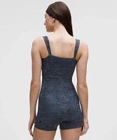Everlux Denim-Print Onesie 3" *Denim Dreams Set | Women's One Pieces