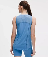 Sculpt Tank Top *Lace Trim | Women's Sleeveless & Tops