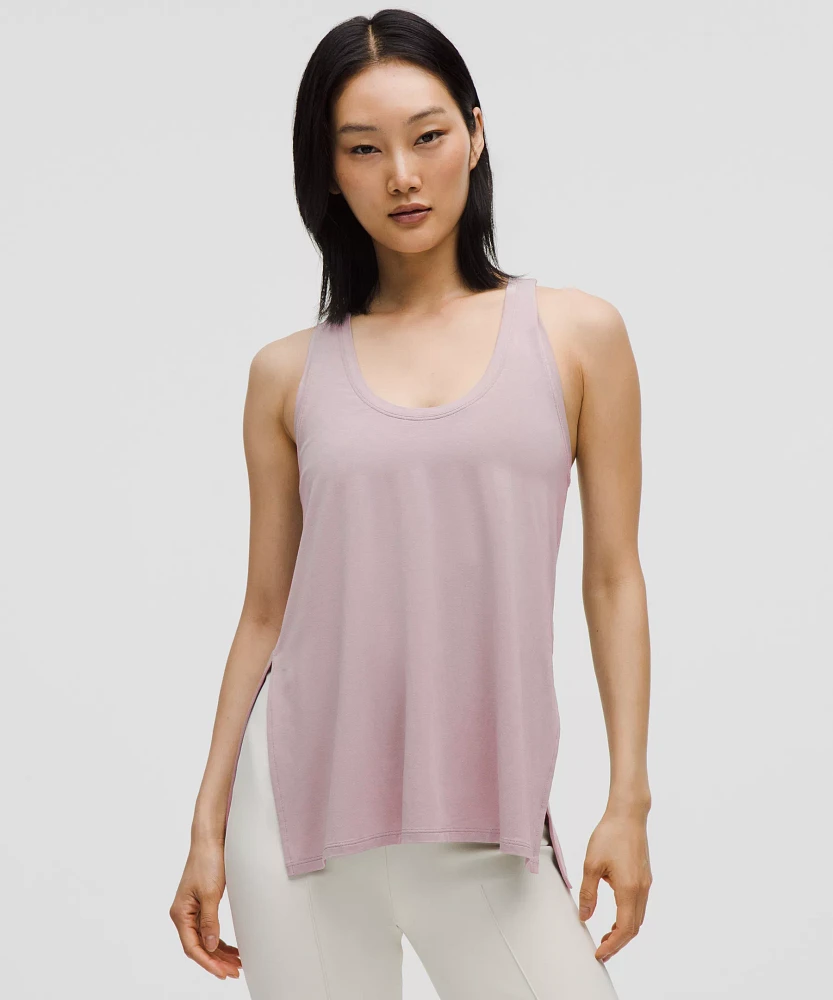 SilkAppeal Side-Slit Tank Top | Women's Sleeveless & Tops