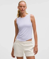 Hold Tight Crewneck Tank Top *Waist Length | Women's Sleeveless & Tops