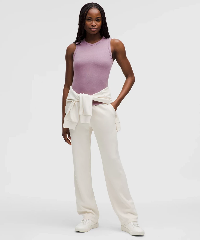 Hold Tight Crewneck Tank Top *Waist Length | Women's Sleeveless & Tops