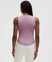 Hold Tight Crewneck Tank Top *Waist Length | Women's Sleeveless & Tops