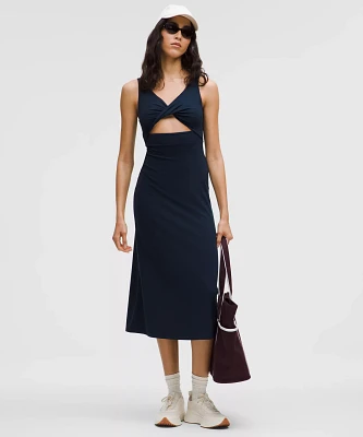 Nulu Twist-Front Midi Dress | Women's Dresses