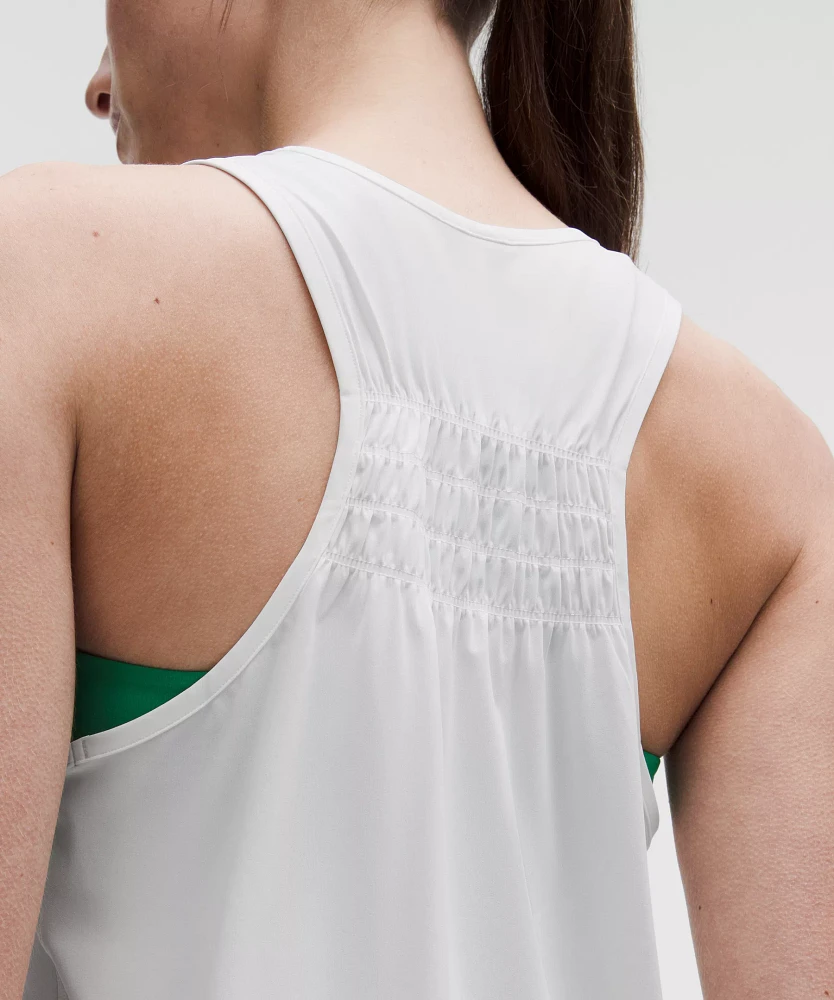 Ruched Racerback Tank Top | Women's Sleeveless & Tops