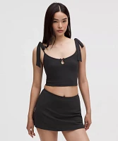 Nulu Bow-Detail Tank Top *Balletcore Set | Women's Sleeveless & Tops
