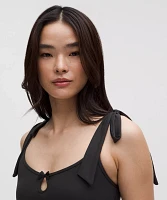 Nulu Bow-Detail Tank Top *Balletcore Set | Women's Sleeveless & Tops