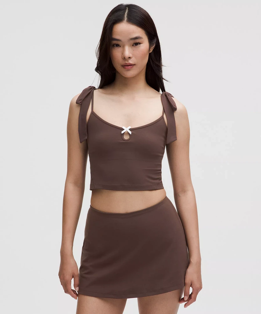 Nulu Bow-Detail Tank Top *Balletcore Set | Women's Sleeveless & Tops