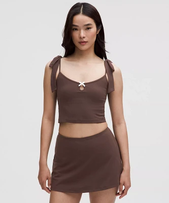 Nulu Bow-Detail Tank Top *Balletcore Set | Women's Sleeveless & Tops