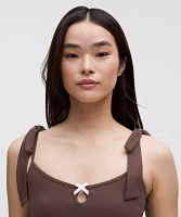 Nulu Bow-Detail Tank Top *Balletcore Set | Women's Sleeveless & Tops