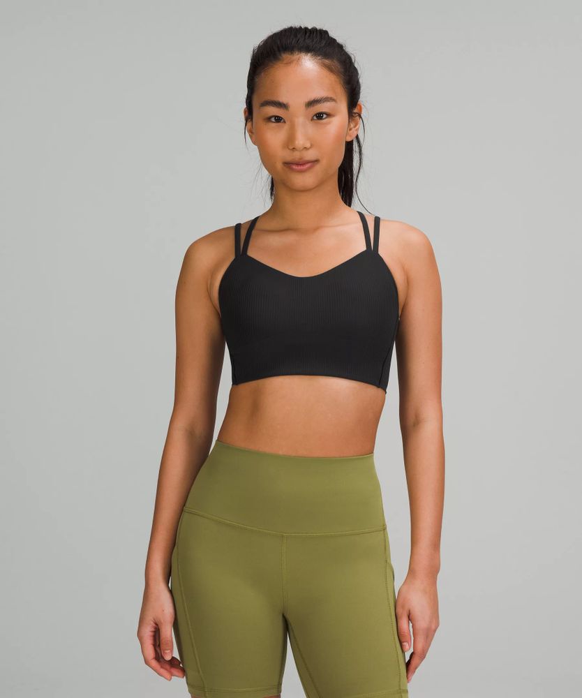 Like a Cloud Ribbed Longline Bra *Light Support, B/C Cup | Women's Bras