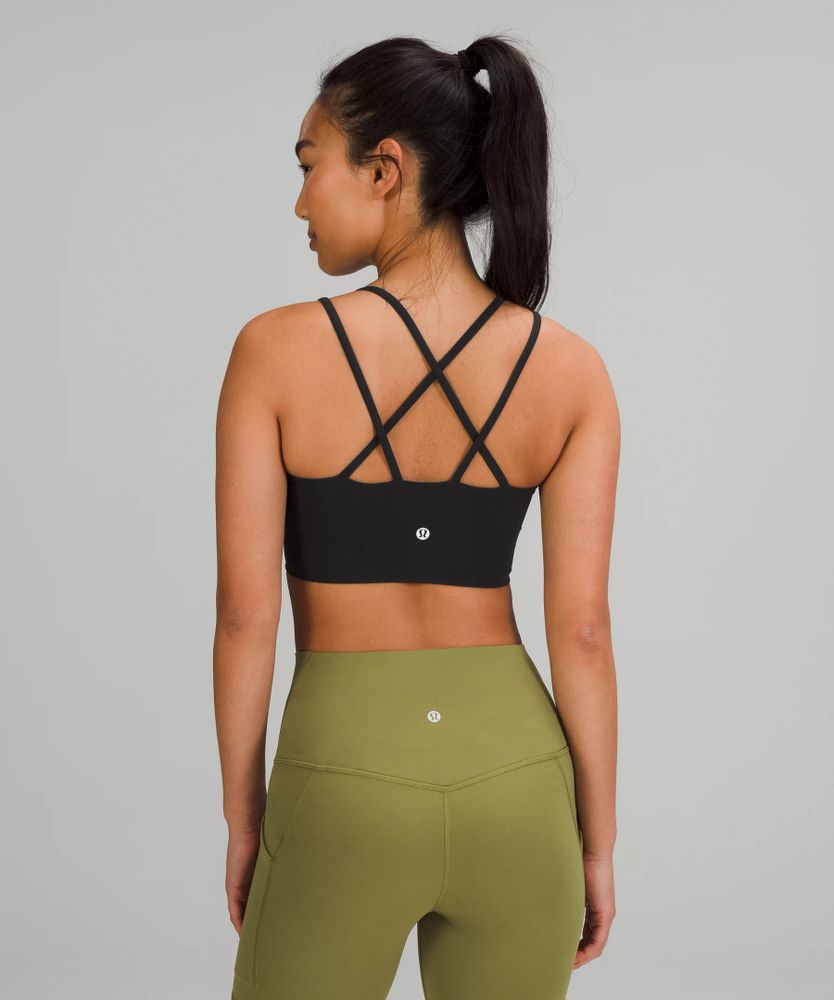 Like a Cloud Ribbed Longline Bra *Light Support, B/C Cup | Women's Bras