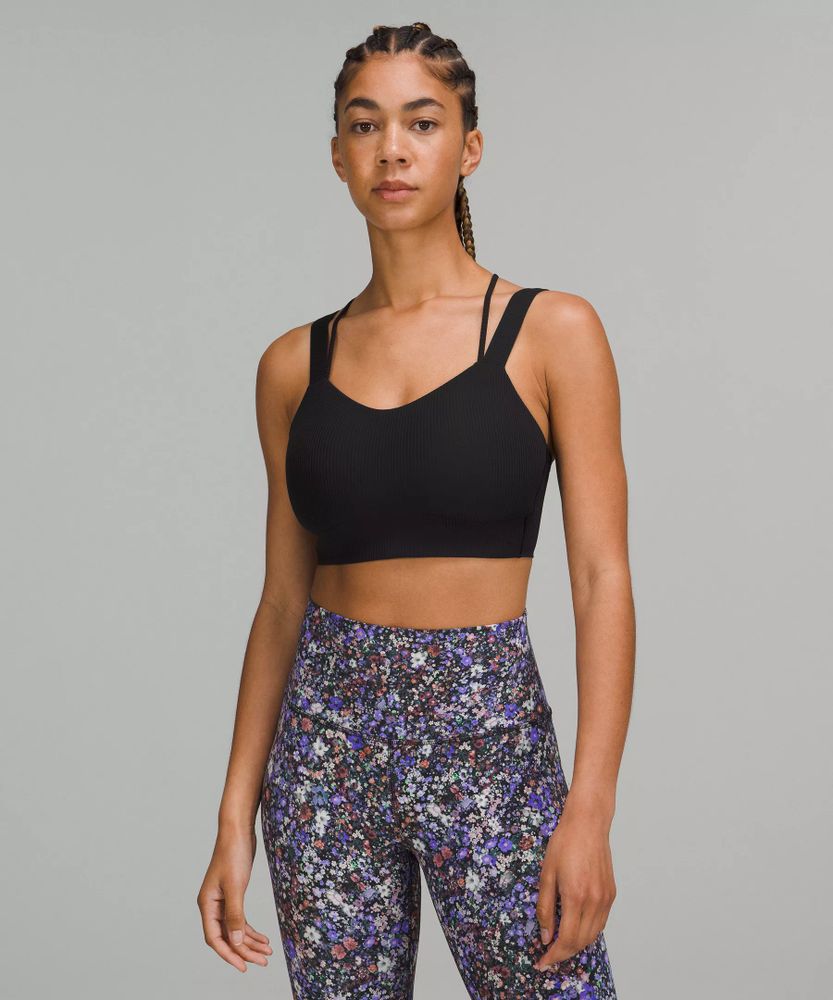 Like a Cloud Ribbed Longline Bra *Light Support, D/DD Cup | Women's Bras