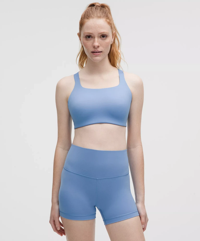 Ultralu Square-Neck Workout Bra *Medium Support, D/DD Cup | Women's Bras