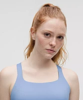 Ultralu Square-Neck Workout Bra *Medium Support, D/DD Cup | Women's Bras