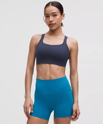 Ultralu Square-Neck Workout Bra *Medium Support, D/DD Cup | Women's Bras
