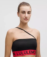 Satin Shine Logo Train Bra *Light Support, A/B Cup | Women's Bras