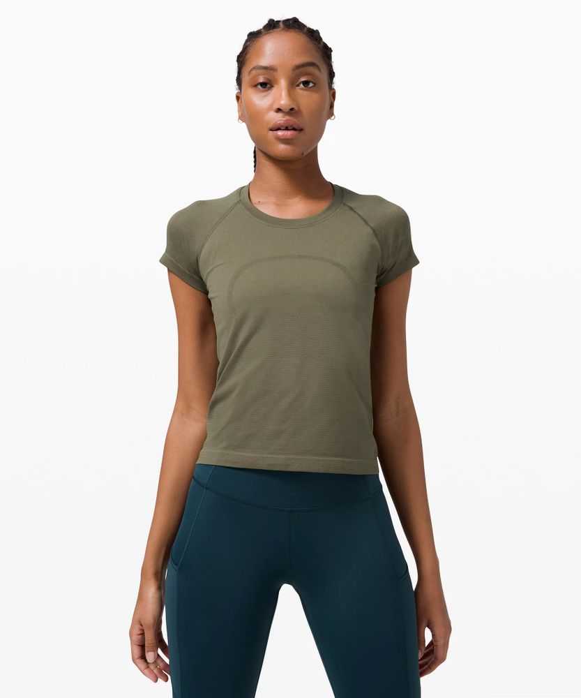 Swiftly Tech Short-Sleeve Shirt 2.0 *Waist Length | Women's Short Sleeve Shirts & Tee's