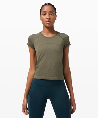 Swiftly Tech Short-Sleeve Shirt 2.0 *Waist Length | Women's Short Sleeve Shirts & Tee's