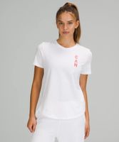 Team Canada Maple Leaf Love Crewneck T-Shirt *COC Logo | Women's Short Sleeve Shirts & Tee's