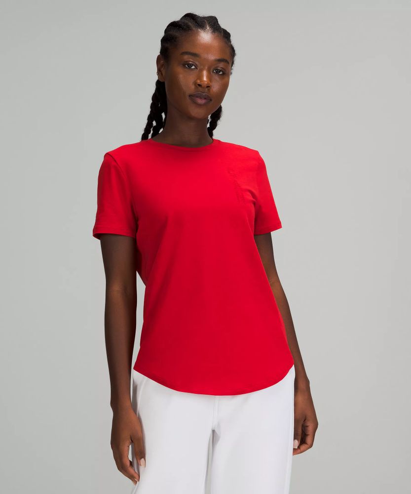 Team Canada Maple Leaf Love Crewneck T-Shirt *COC Logo | Women's Short Sleeve Shirts & Tee's