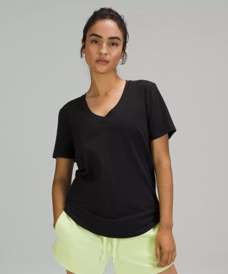 Love V-Neck T-Shirt | Women's Short Sleeve Shirts & Tee's