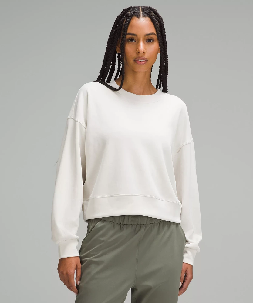 Softstreme Perfectly Oversized Cropped Crew | Women's Hoodies & Sweatshirts