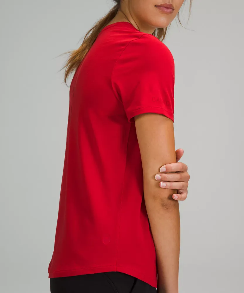 Team Canada Love Crewneck T-Shirt *COC Logo | Women's Short Sleeve Shirts & Tee's