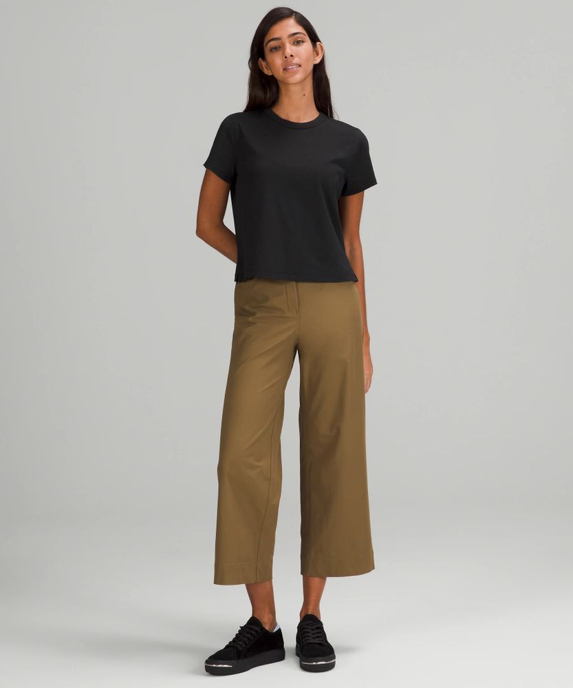 Classic-Fit Cotton-Blend T-Shirt | Women's Short Sleeve Shirts & Tee's