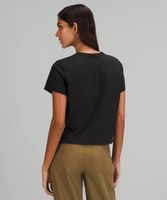 Classic-Fit Cotton-Blend T-Shirt | Women's Short Sleeve Shirts & Tee's