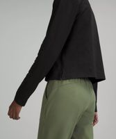 Classic-Fit Cotton-Blend Long-Sleeve Shirt | Women's Long Sleeve Shirts