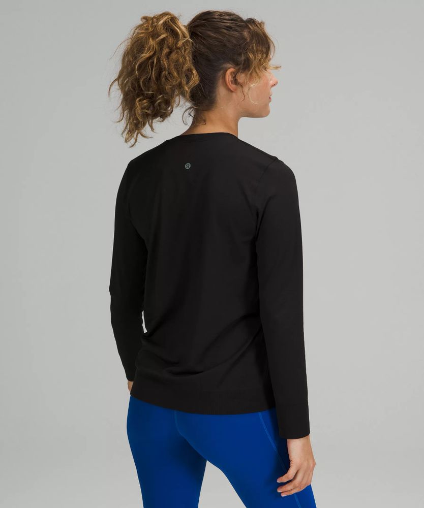 Swiftly Relaxed Long-Sleeve Shirt *Hip Length | Women's Long Sleeve Shirts