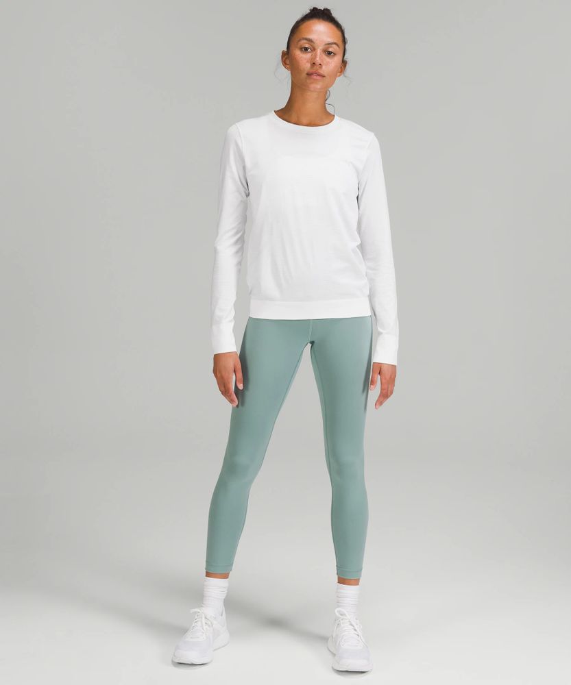 Swiftly Relaxed Long-Sleeve Shirt *Hip Length | Women's Long Sleeve Shirts