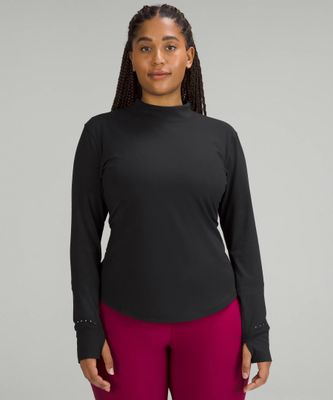 Rulu Running Mockneck Long-Sleeve Shirt | Women's Long Sleeve Shirts