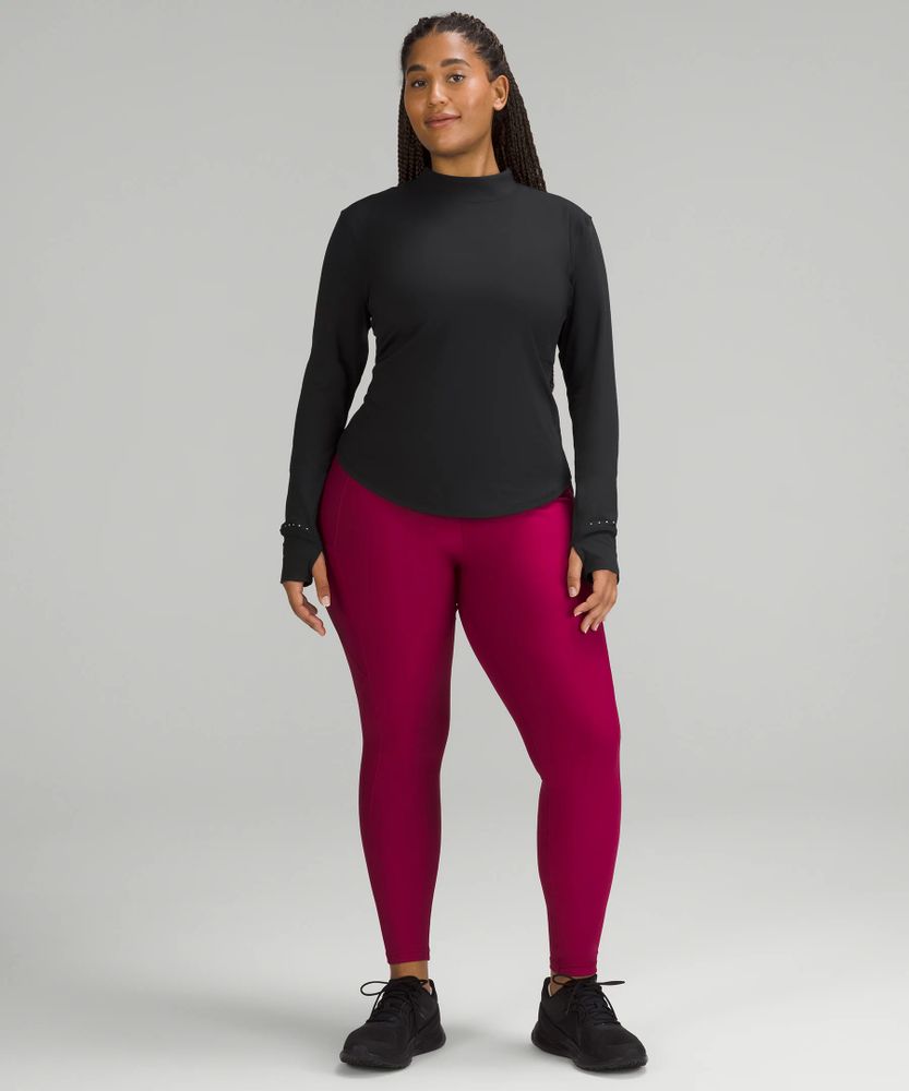 Rulu Running Mockneck Long-Sleeve Shirt | Women's Long Sleeve Shirts