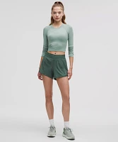 Swiftly Tech Cropped Long-Sleeve Shirt 2.0 | Women's Long Sleeve Shirts