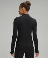 Merino Wool-Blend Base Layer Half Zip | Women's Long Sleeve Shirts
