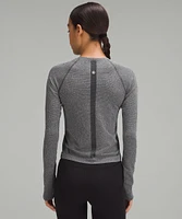 Swiftly Tech Long-Sleeve Shirt 2.0 Waist Length *Sparkle | Women's Long Sleeve Shirts