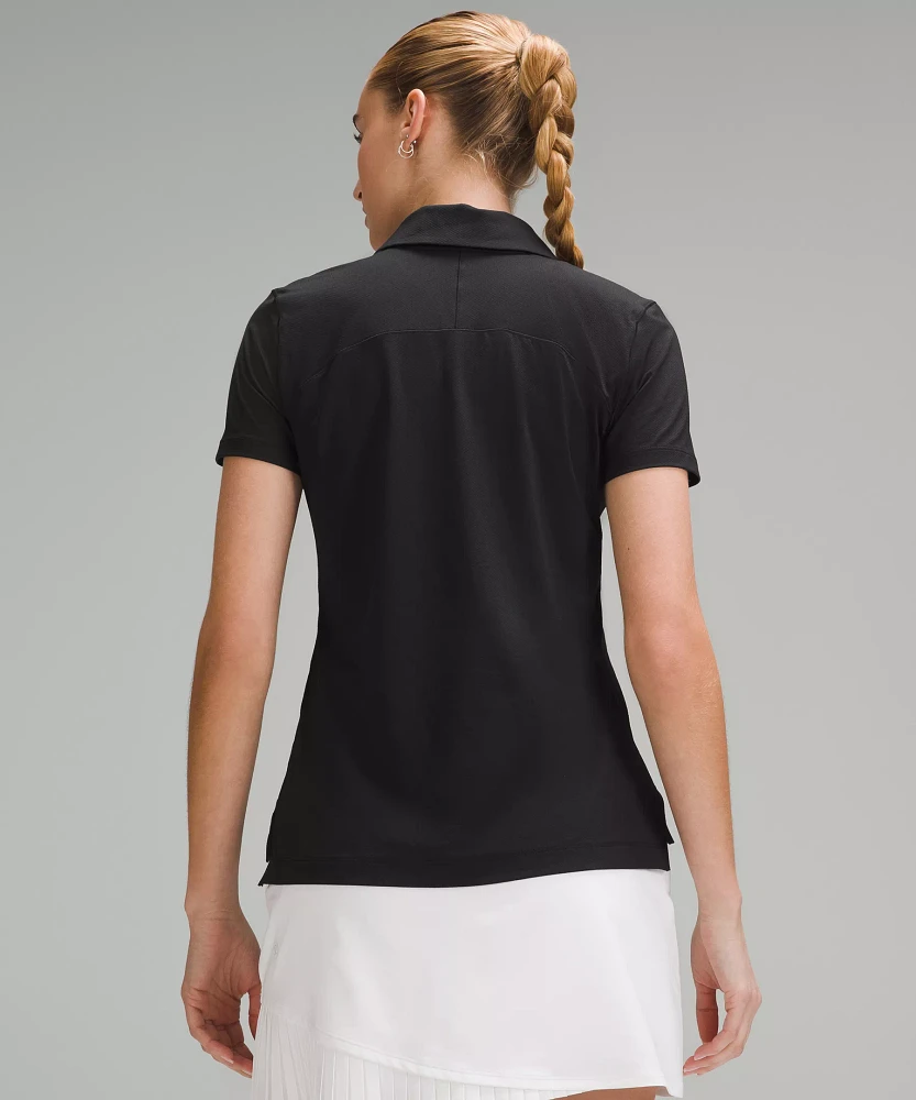 Quick-Dry Short-Sleeve Polo Shirt *Straight Hem | Women's Shirts