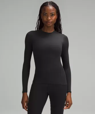 Wundermost Ultra-Soft Nulu Crewneck Long-Sleeve Shirt | Women's Long Sleeve Shirts