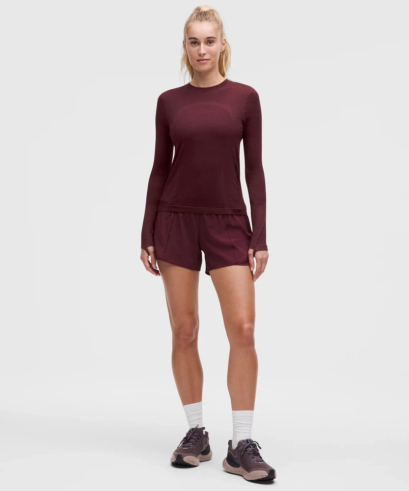 Swiftly Wool Long-Sleeve Shirt *Waist Length | Women's Long Sleeve Shirts