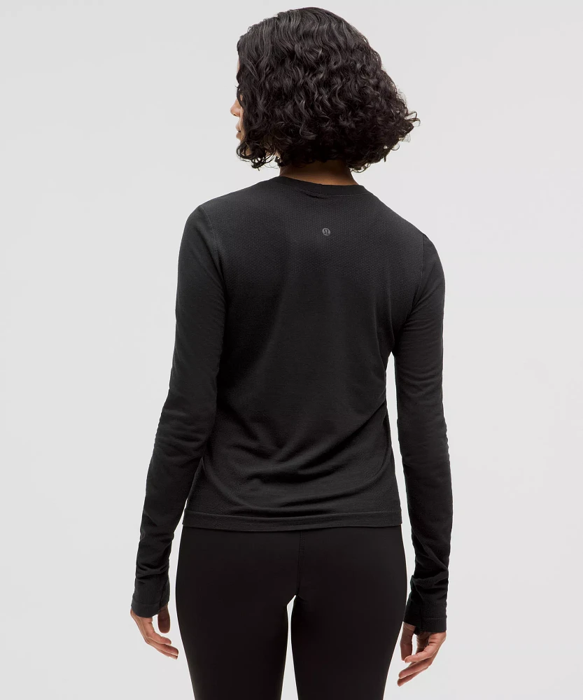 Swiftly Wool Long-Sleeve Shirt *Waist Length | Women's Long Sleeve Shirts