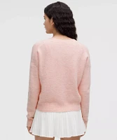 Women's Alpaca Wool-Blend Cardigan Sweater | Sweaters