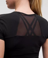 Sculpt Cinched Short-Sleeve Shirt | Women's Short Sleeve Shirts & Tee's