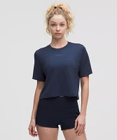 Swiftly High-Low Cropped Short-Sleeve Shirt | Women's Short Sleeve Shirts & Tee's