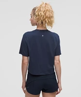 Swiftly High-Low Cropped Short-Sleeve Shirt | Women's Short Sleeve Shirts & Tee's