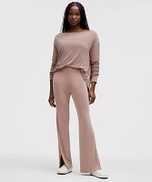 Drapey Softstreme Off-The-Shoulder Long-Sleeve Shirt | Women's Long Sleeve Shirts