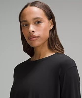 Modal Relaxed-Fit Lounge Long-Sleeve Shirt | Women's Long Sleeve Shirts