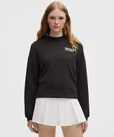 Cotton French Terry Crewneck Pullover *Tennis Club | Women's Hoodies & Sweatshirts